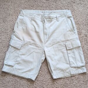 Nautica Men's Cream Cargo Shorts